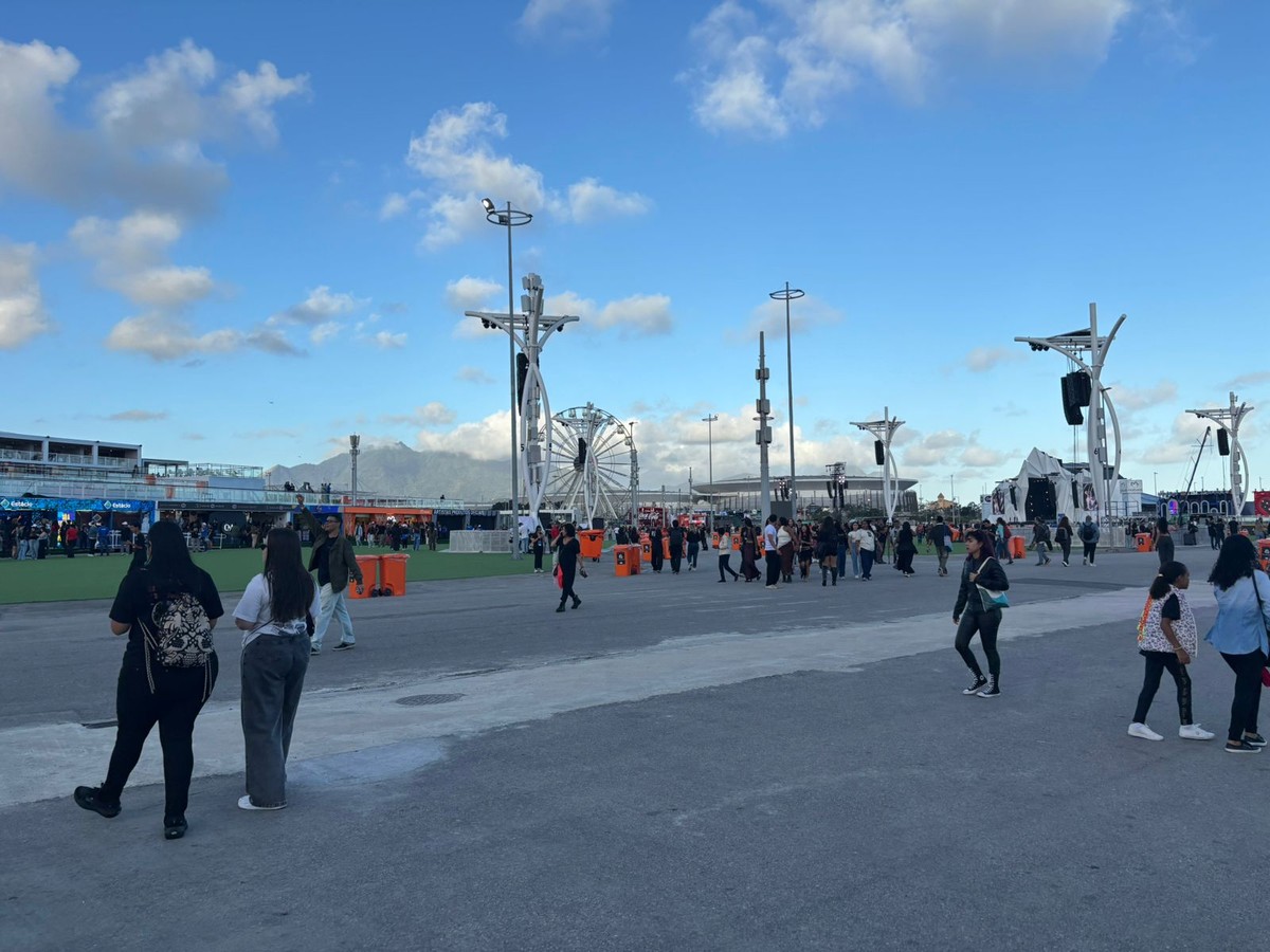 Qual a previsão do tempo desta sexta-feira (4) para o Rock in Rio? Dia deve ser de sol com chuva leve