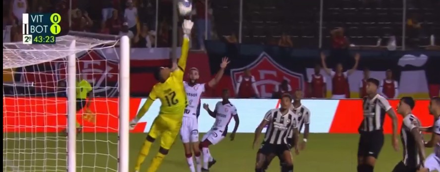 Botafogo bate o Vitória e assume a liderança do Brasileirão