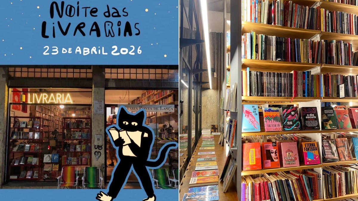 Dia Mundial do Livro: cidades brasileiras têm Noite das Livrarias com programação nesta quinta (23)