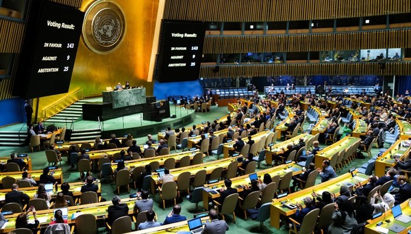 Resolução reconhece Palestina como Estado-membro