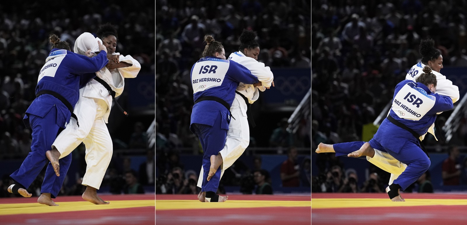 Jogos Olímpicos Paris 2024 - Judô Feminino - Beatriz Souza conquista ouro.  — Foto: Alexandre Loureiro/COB