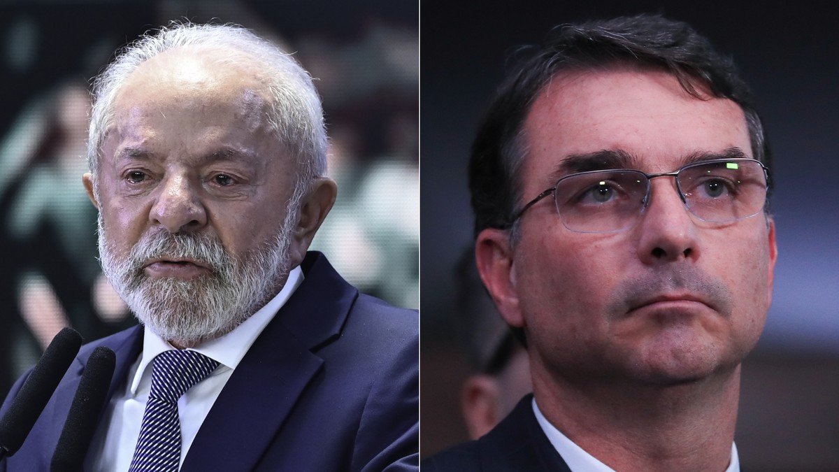 Ataques entre aliados de Lula e Flávio Bolsonaro se intensificam nas redes a seis meses da eleição