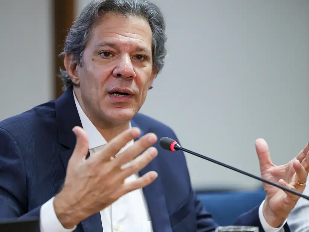 Ministro da Fazenda, Fernando Haddad. — Foto: Fabio Rodrigues-Pozzebom/ Agência Brasil