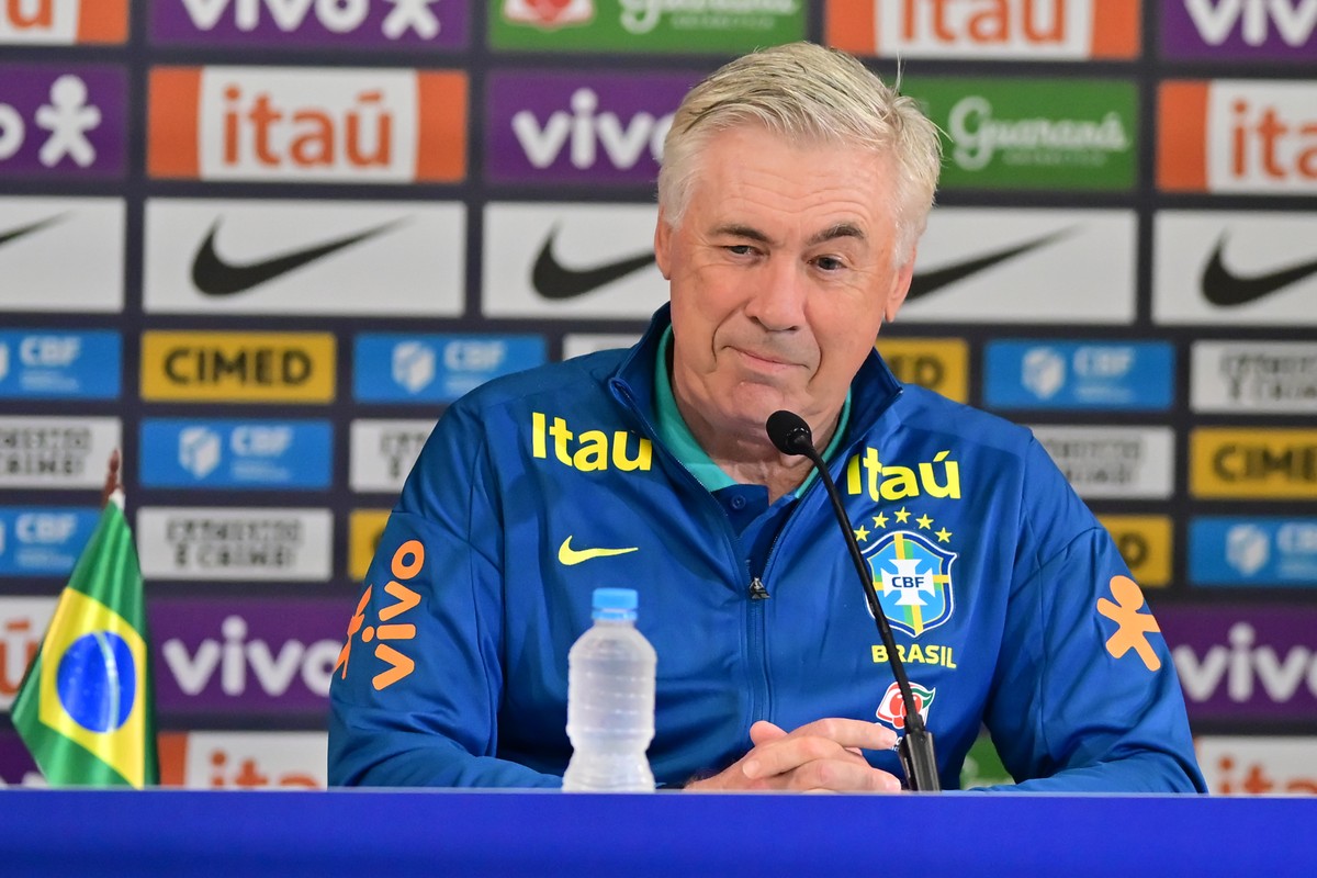 Ancelotti fecha pré-lista de convocados da Seleção Brasileira para a Copa; confira 
