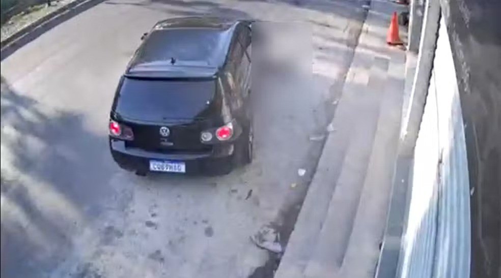 Douglas Alves da Silva atropelou e arrastou a v&iacute;tima por quase um quil&ocirc;metro na Marginal Tiet&ecirc; &mdash; Foto: Reprodu&ccedil;&atilde;o