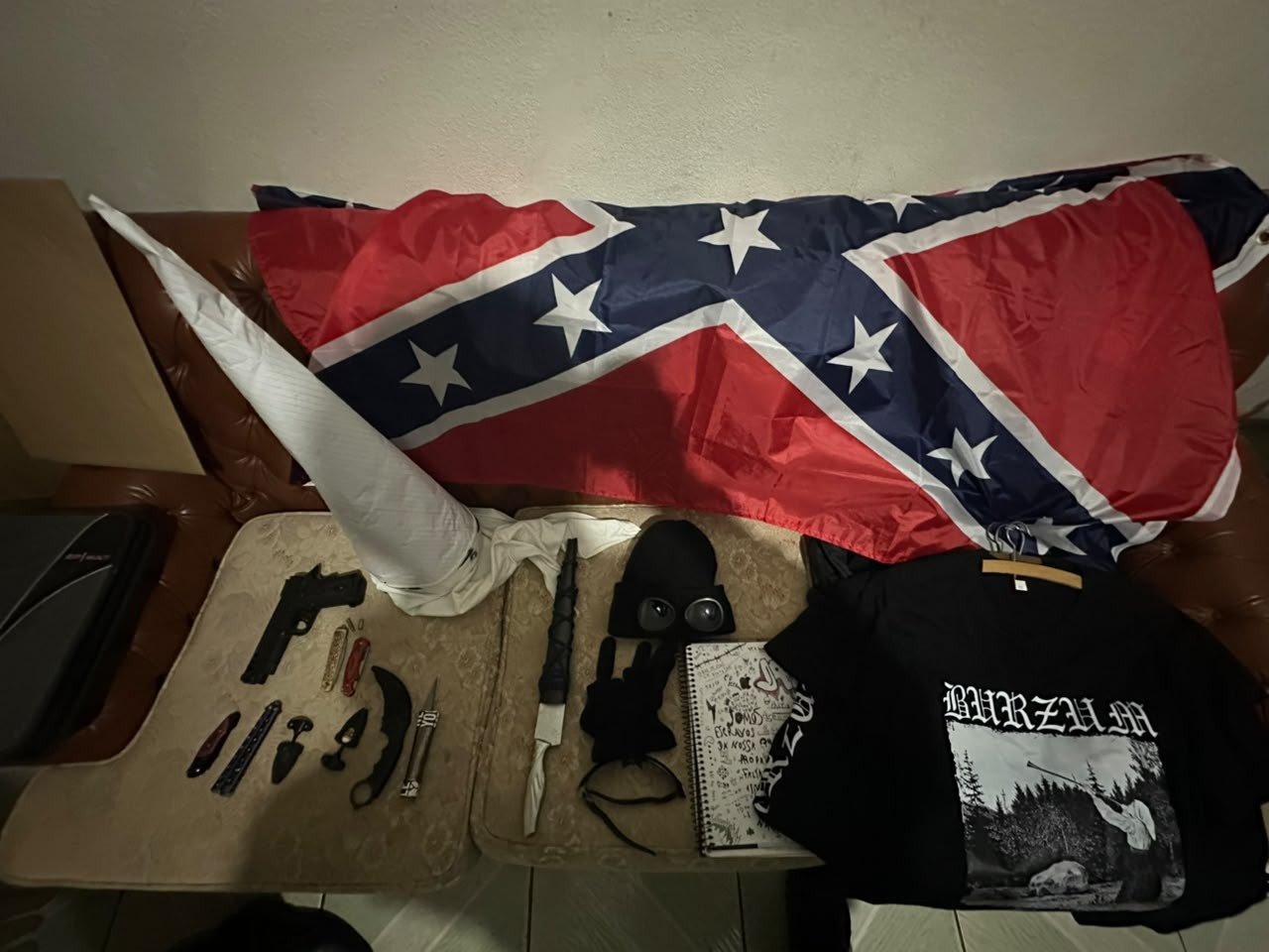 Polícia encontra objetos relacionados a supremacistas em operação contra grupo que planejava atentados - QTU Questões do Universo