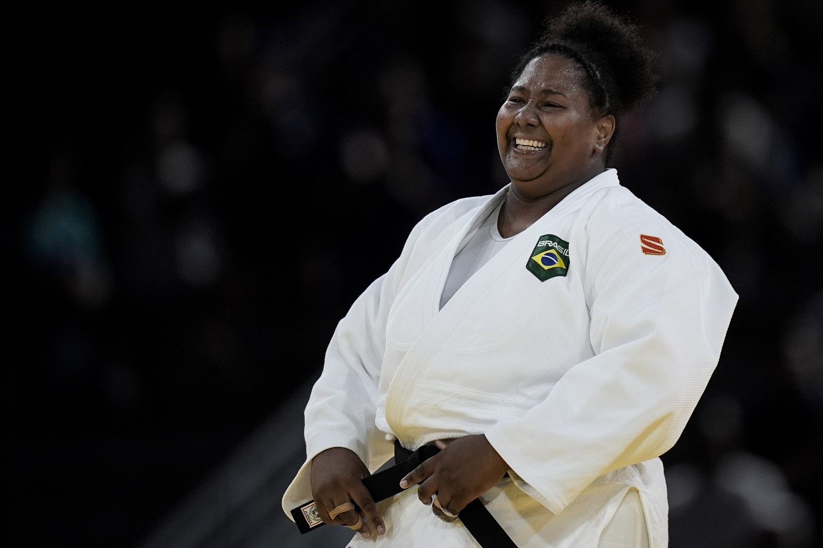Jogos Olímpicos Paris 2024 - Judô Feminino - Beatriz Souza conquista ouro.  — Foto: Alexandre Loureiro/COB
