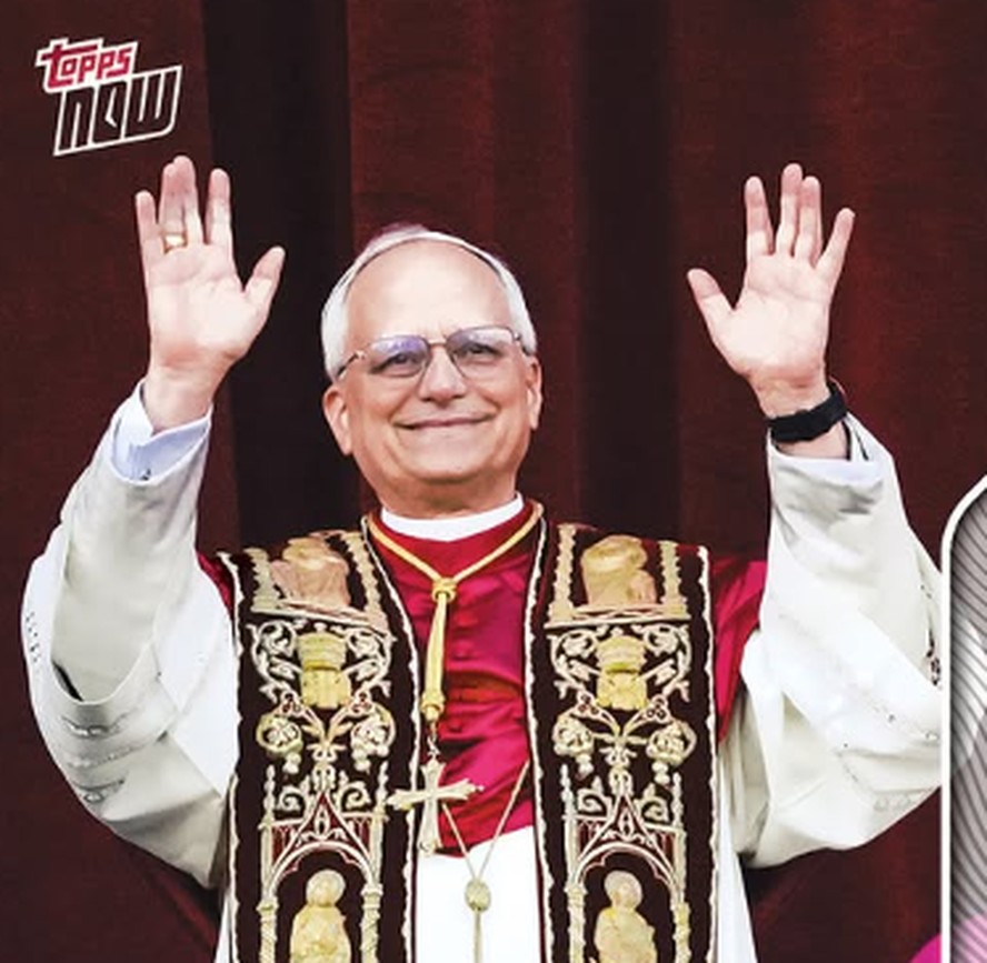 Papa Leão XIV vai ganhar card colecionável, tradição dos esportes