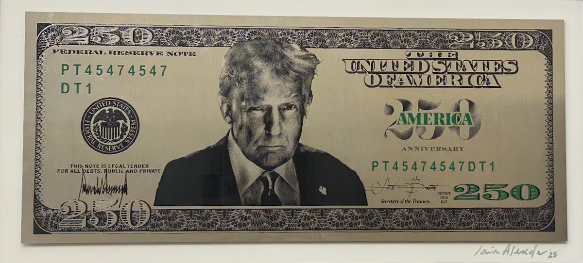 Aliados a Trump pressionaram para criação de nota de 250 dólares com rosto de Trump, afirma jornal