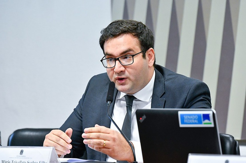 Diretor da Agência Nacional de Mineração (ANM) Caio Mário Trivellato Seabra Filho — Foto: Geraldo Magela/Agência Senado