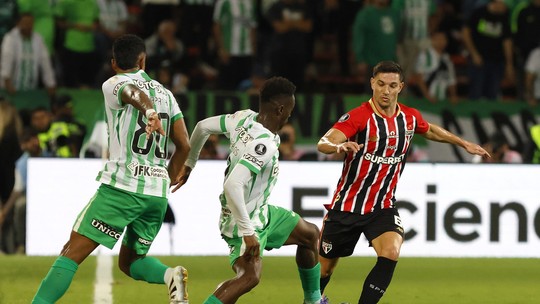 	
São Paulo enfrenta o Atlético Nacional em casa para seguir na Libertadores