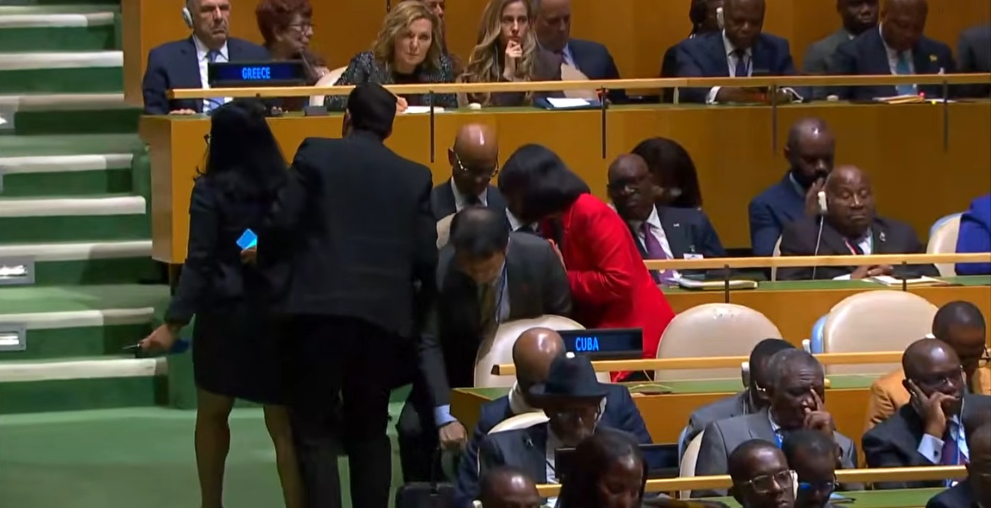 Delegação de Cuba sai do plenário após Trump falar do regime do país