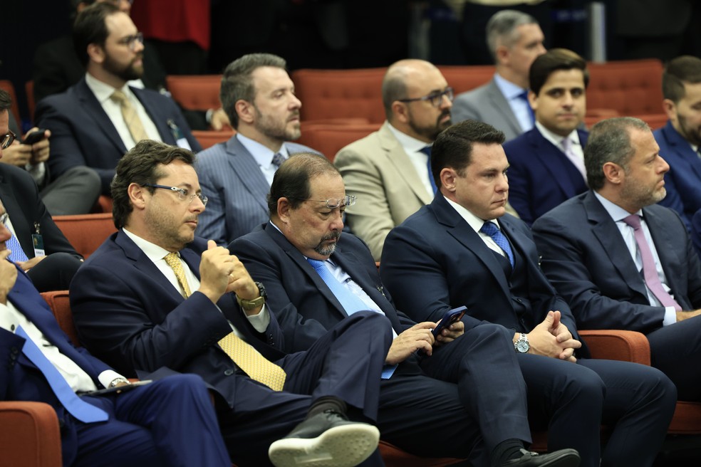 Julgamento sobre tentativa de golpe de Estado no Supremo Tribunal Federal (STF) — Foto: Rosinei Coutinho/STF
