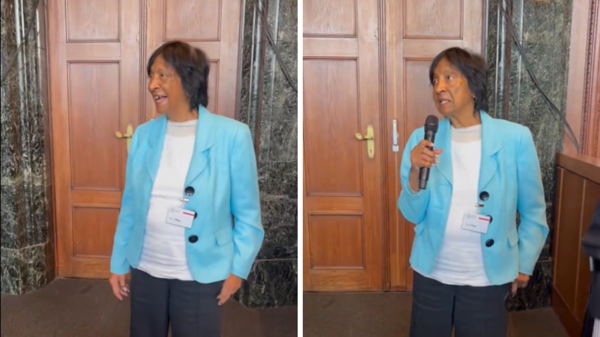 VÍDEO: Vencedora do Nobel da Paz é aplaudida após prêmio e ironiza: 'se ...
