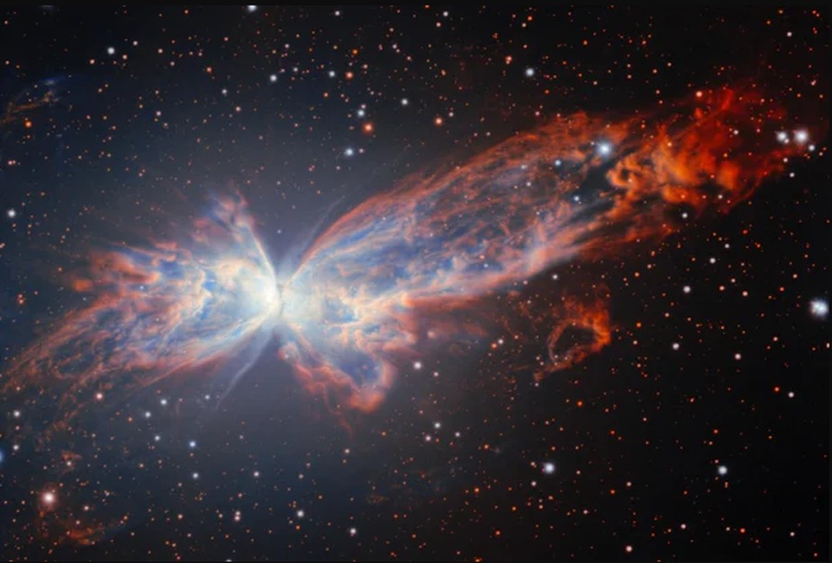 2019 S サカガウィア 1ドル NGC PF70 Borboleta cósmica': telescópio chileno captura imagem de nebulosa