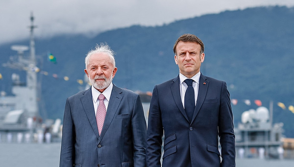 Lula vai receber Macron para assinar acordos bilaterais