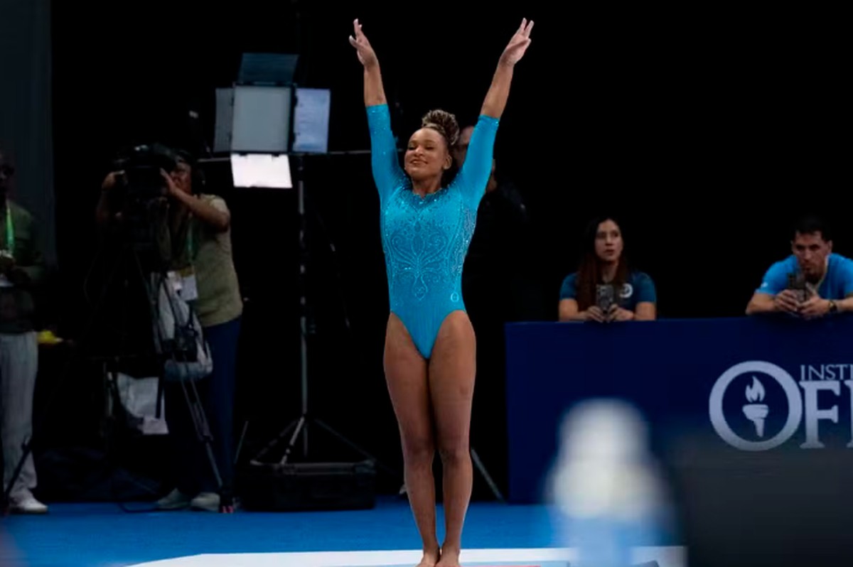 Rebeca Andrade conquista ouro no salto no Pan-Americano de Ginástica Artística