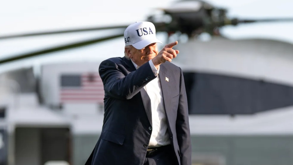 Donald Trump, presidente dos Estados Unidos — Foto: Divulgação/Casa Branca