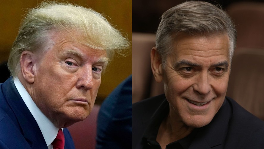 Trump chama George Clooney de 'estrela de segunda categoria' após astro ...