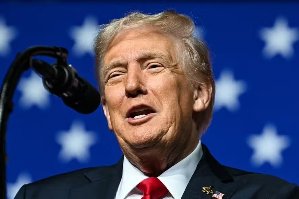 Presidente dos Estados Unidos, Donald Trump — Foto: AFP
