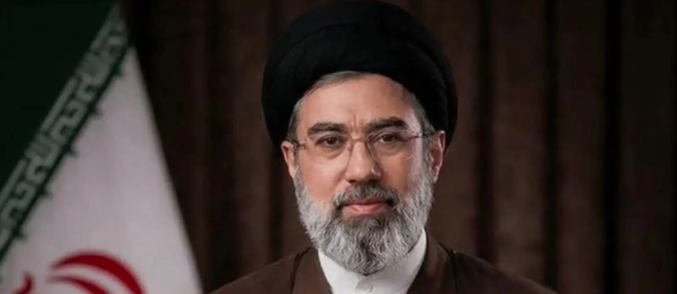 Mojtaba Khamenei, novo líder supremo do Irã. — Foto: Reprodução