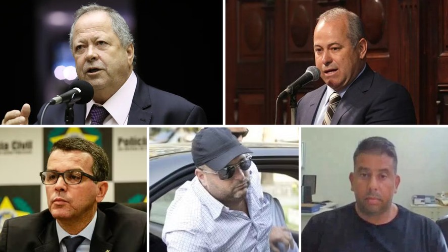 Chiquinho Brazão, Domingos Brazão, Rivaldo Barbosa, Ronald Paulo Alves e Robson Calixto Fonseca foram condenados pelo caso Marielle Franco