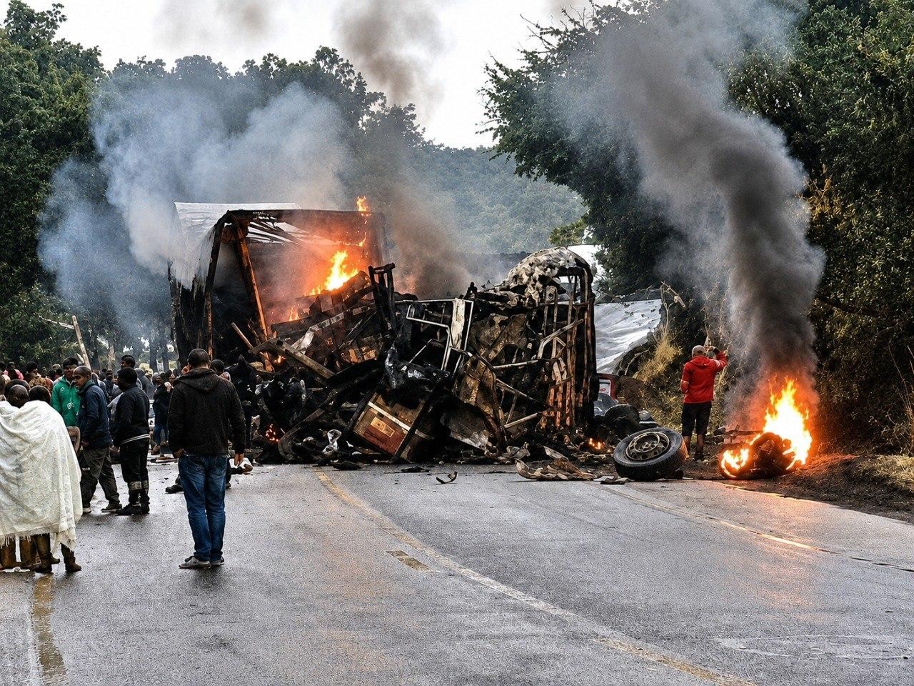Acidente entre ônibus e carreta deixa seis mortos no norte de Minas Gerais