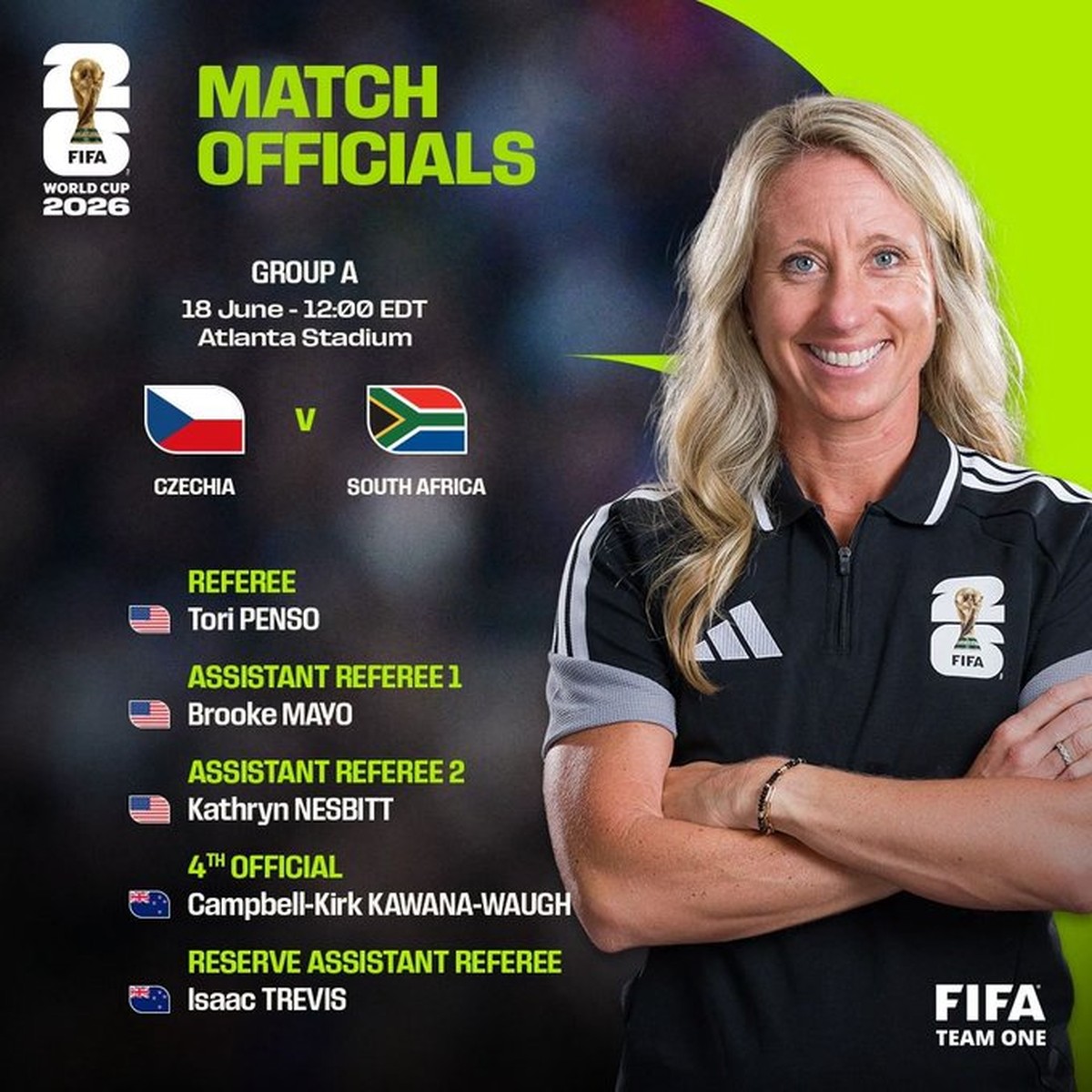Fifa anuncia arbitragem 100�minina pela segunda vez na história da Copa do Mundo