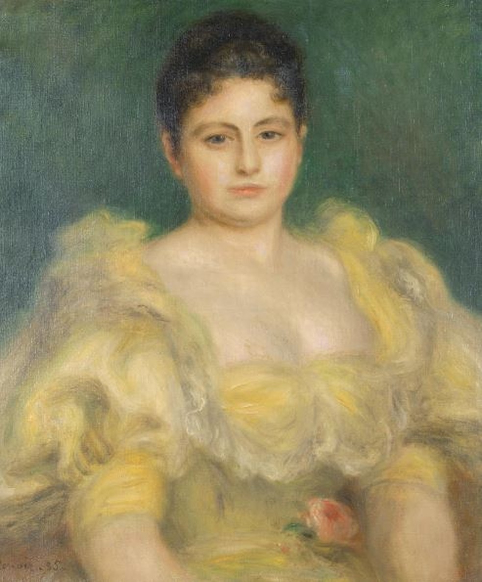 Retrato de Madame Pichon (1895) — Foto: Museu Renoir