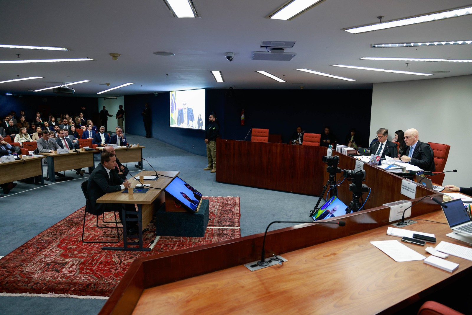 STF interroga 'núcleo crucial' da trama golpista — Foto: Fellipe Sampaio/STF