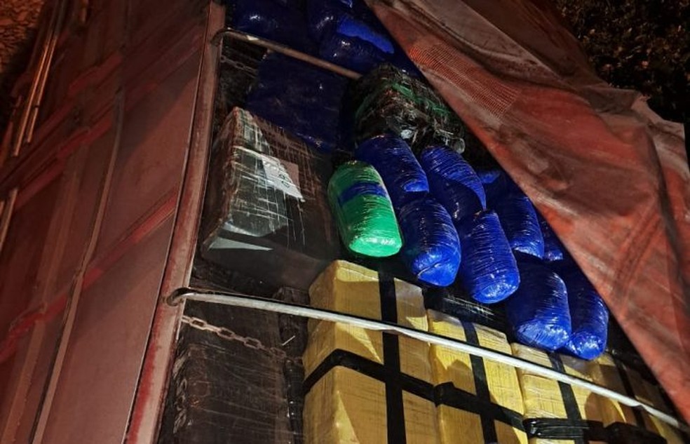 Paraguai faz maior apreensão de maconha da história na fronteira com Brasil — Foto: Divulgação