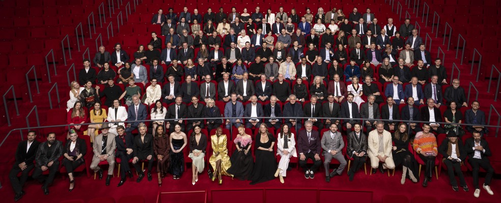 Foto oficial dos indicados ao Oscar 2025. — Foto: Richard Harbaugh/The Academy