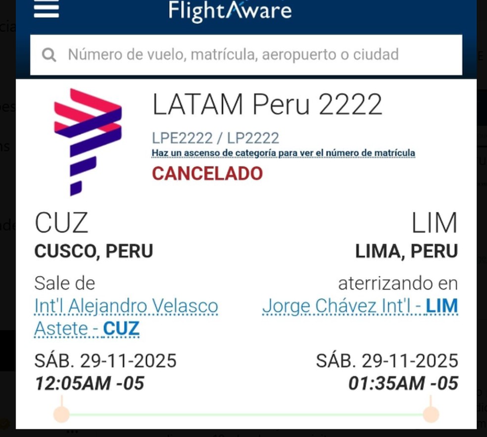 Torcedores do Flamengo denunciam cancelamento de voo. — Foto: Reprodução/ redes sociais