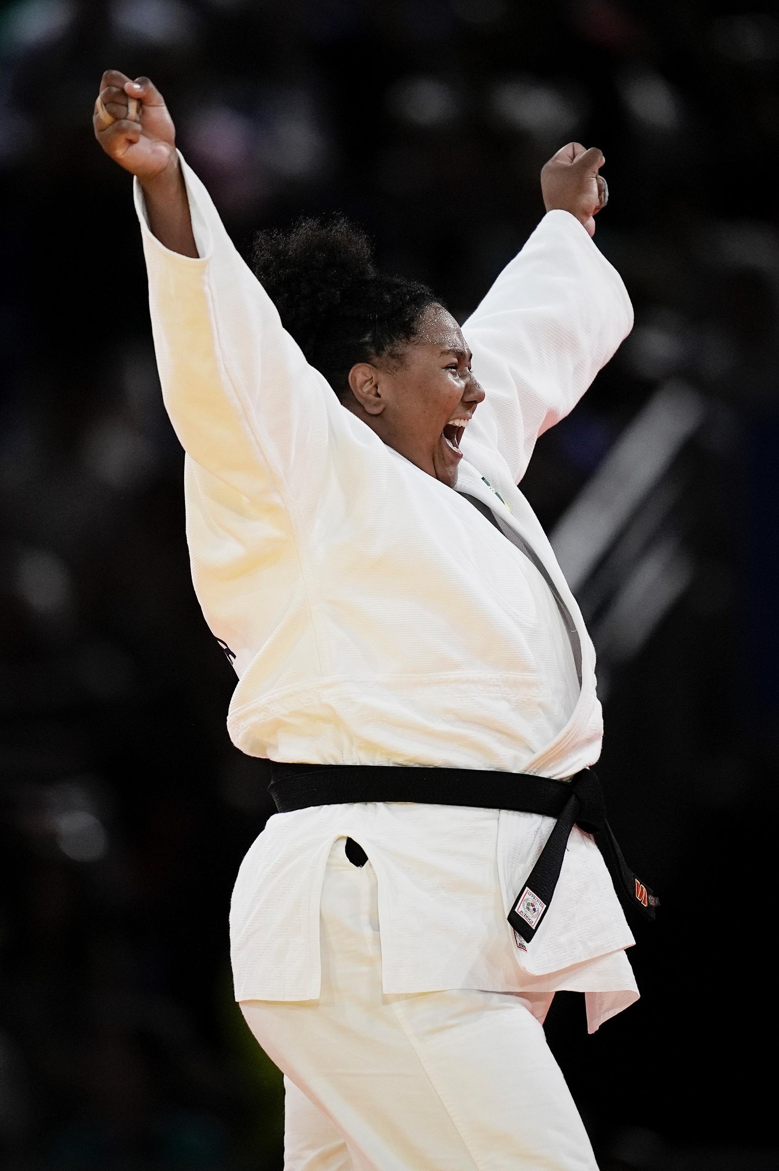 Jogos Olímpicos Paris 2024 - Judô Feminino - Beatriz Souza conquista ouro.  — Foto: Alexandre Loureiro/COB