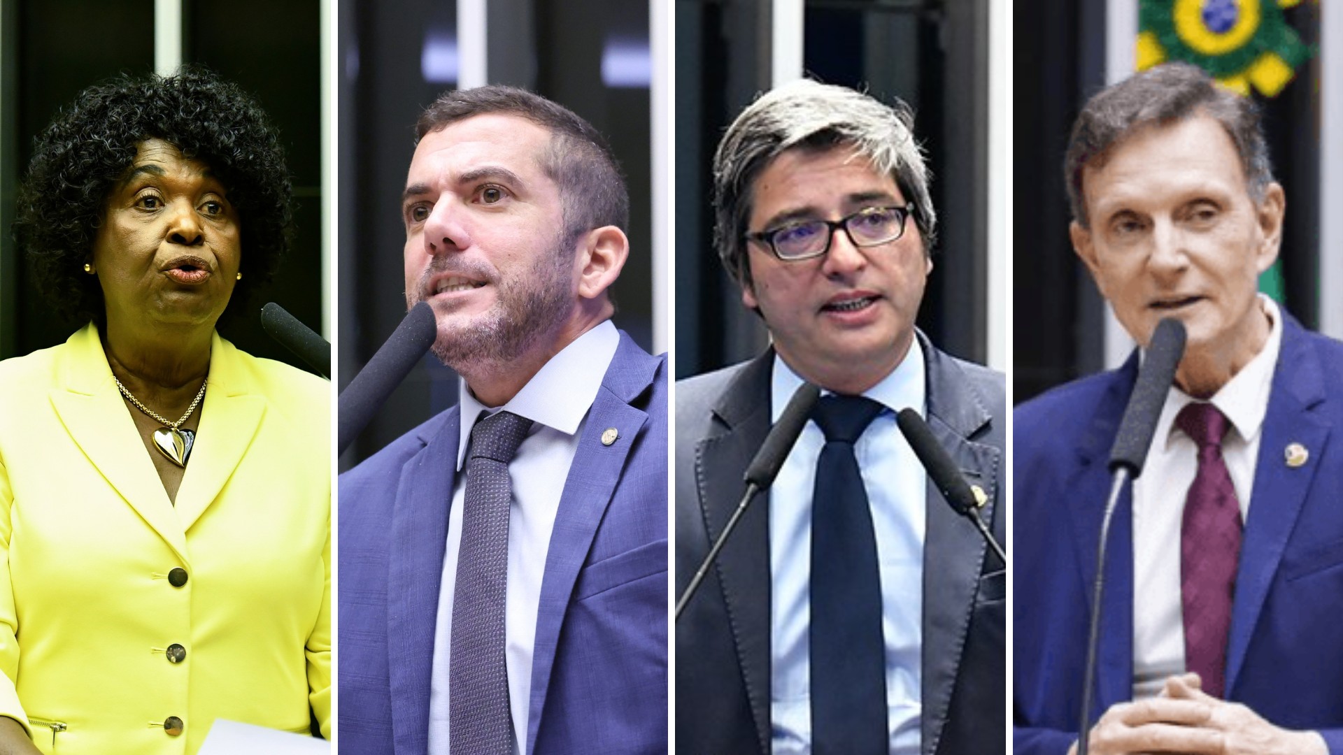 Portinho e Jordy: RJ elege dois senadores do mesmo partido pela primeira vez em 40 anos