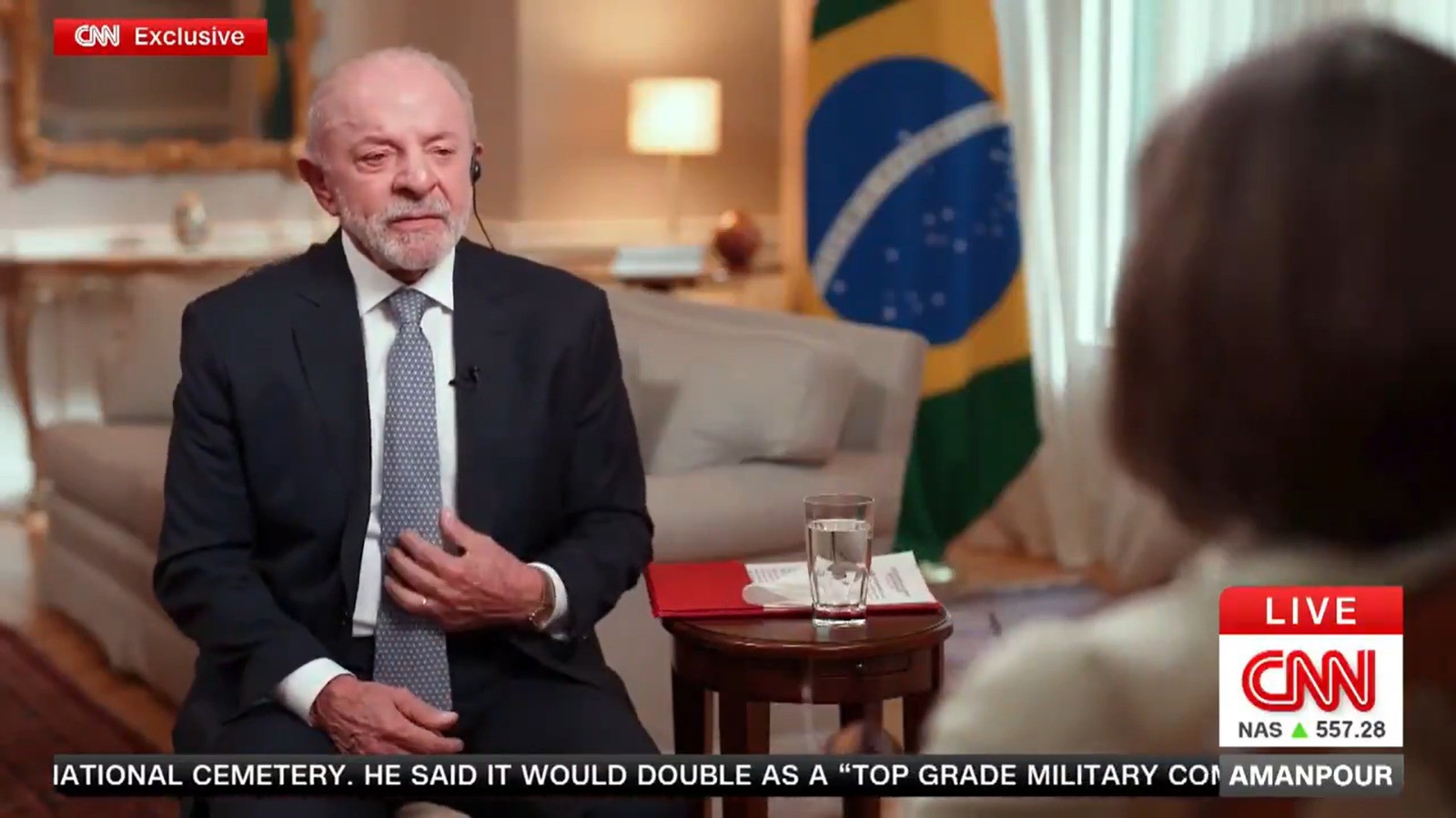 Em NY, Lula diz estudar lista de produtos para aplicar reciprocidade contra tarifaço de Trump - Foto