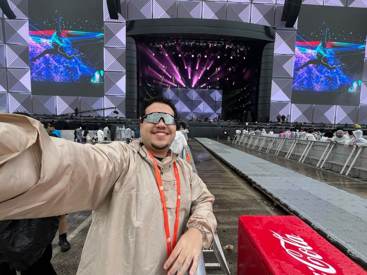 'Momentos que fazem a gente se sentir vivo': mineiro notado pelo Black Eyed Peas viajou sozinho para o Rock in Rio - Foto