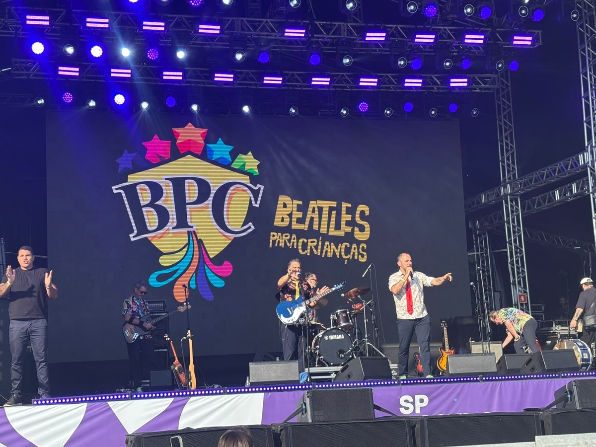 Show dos Beatles para crianças anima terceiro dia do SP Gastronomia