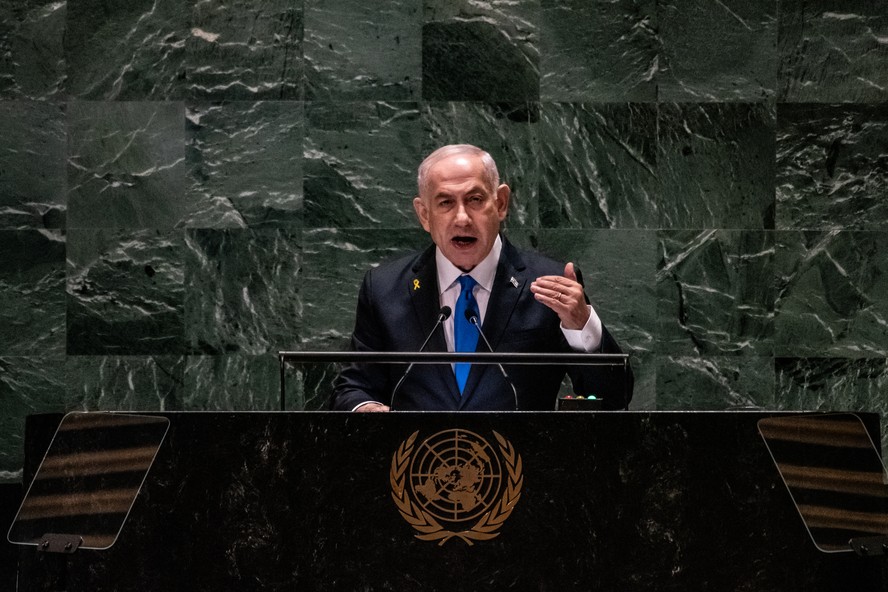 Na ONU, Netanyahu diz que Israel continuará ataques até rendição total ...