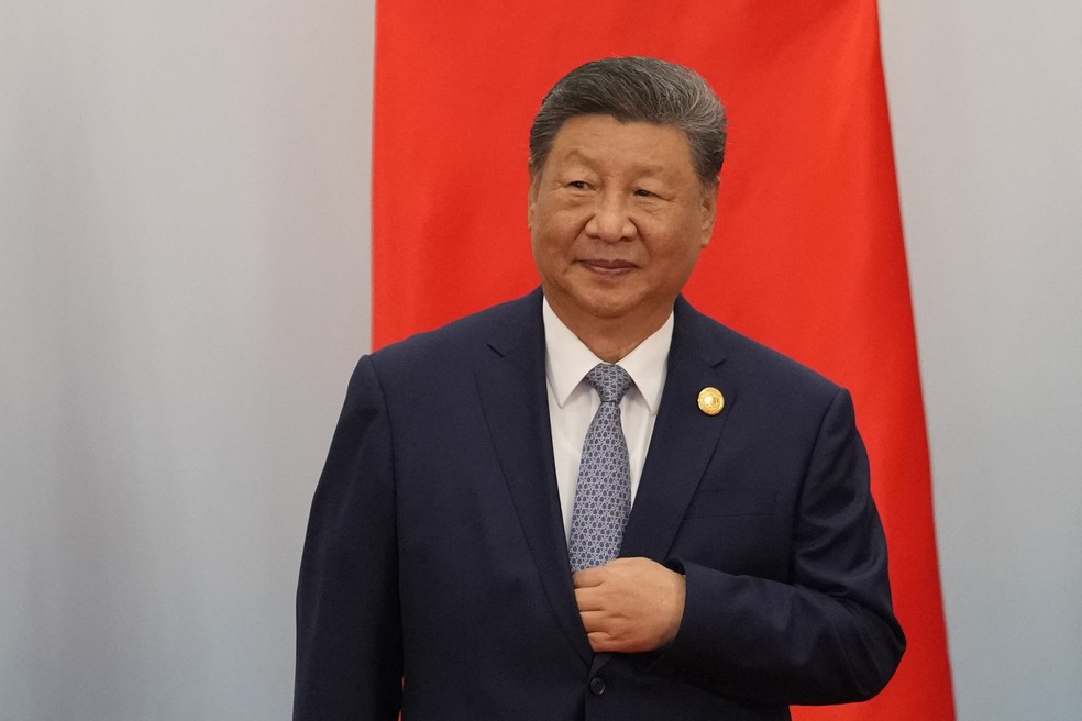 Xi Jinping, presidente da China — Foto: SUO TAKEKUMA / POOL / AFP