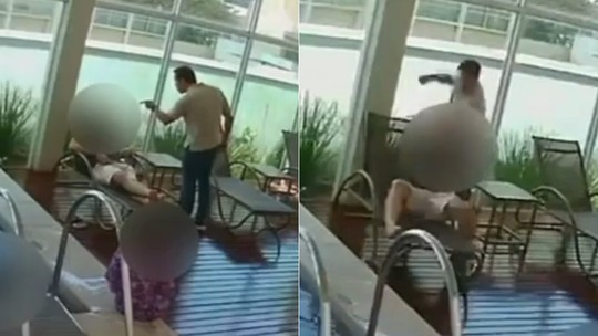 Advogado é filmado agredindo médico em condomínio de Goiânia; caso ocorreu diante de crianças