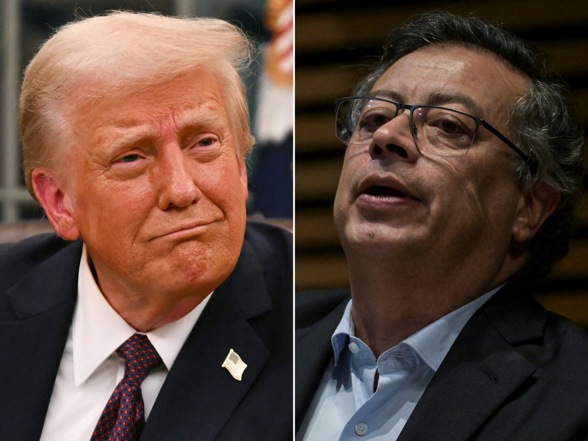 Gustavo Petro diz que ou Trump muda, ou humanidade vai se 'livrar dele'