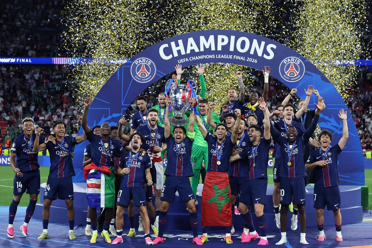 PSG é bicampeão da Champions League após vencer o Arsenal nos pênaltis