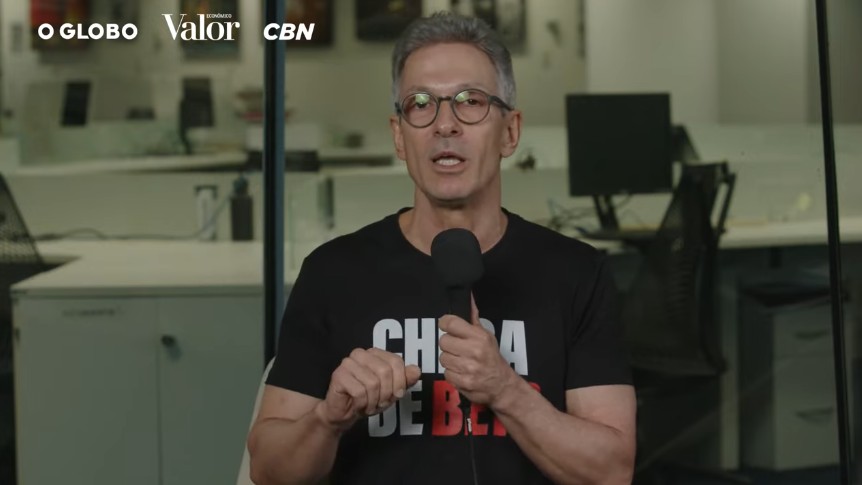 Em sabatina, Zema diz querer 
