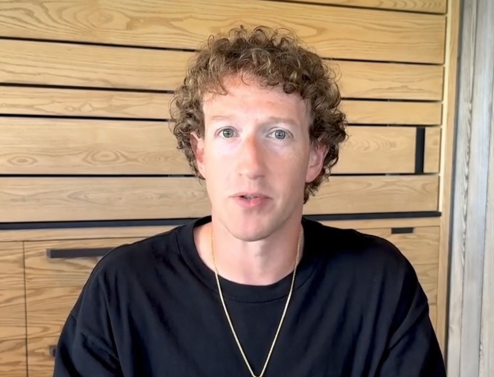 O fundador e CEO da Meta, Mark Zuckerberg � Foto: Divulga��o