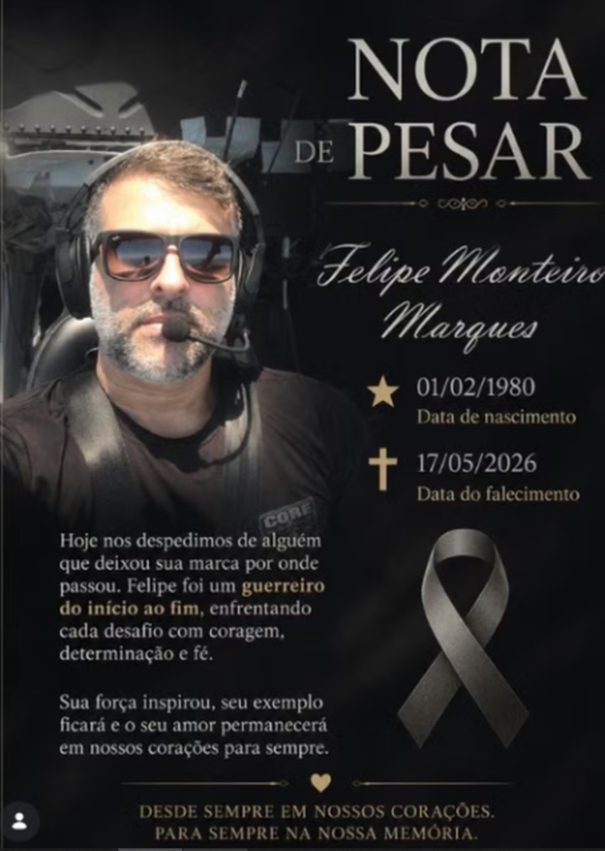 Morre piloto de helicóptero da Polícia Civil baleado em operação no Rio