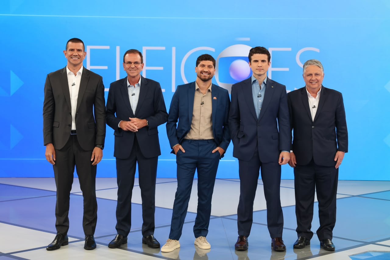 No Rio, debate tem ataques a Paes e Ruas e discussões sobre segurança, educação e transporte