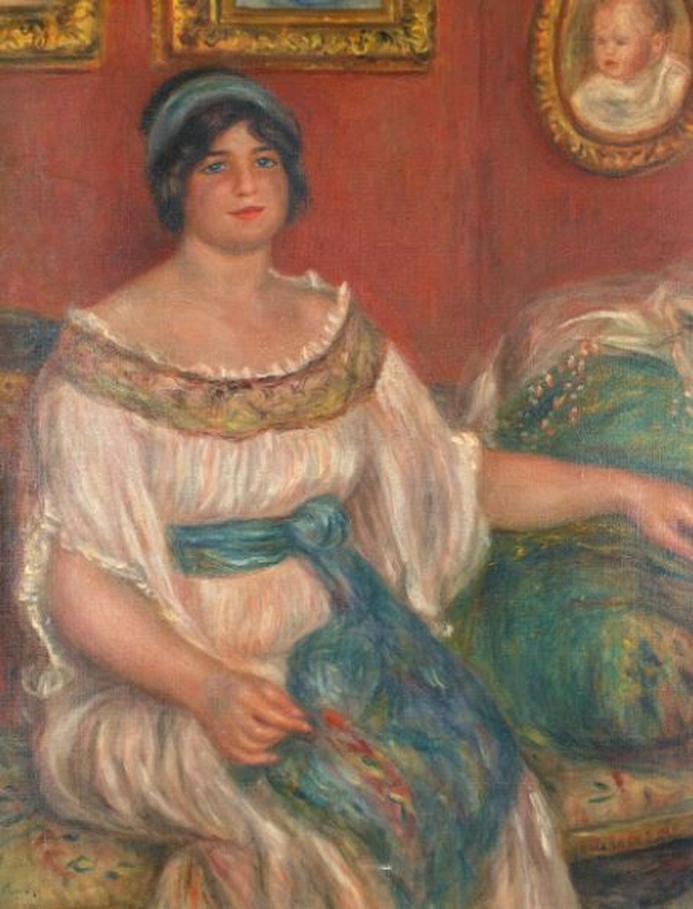 Retrato de Madame Colonna Romano (1910) — Foto: Museu Renoir
