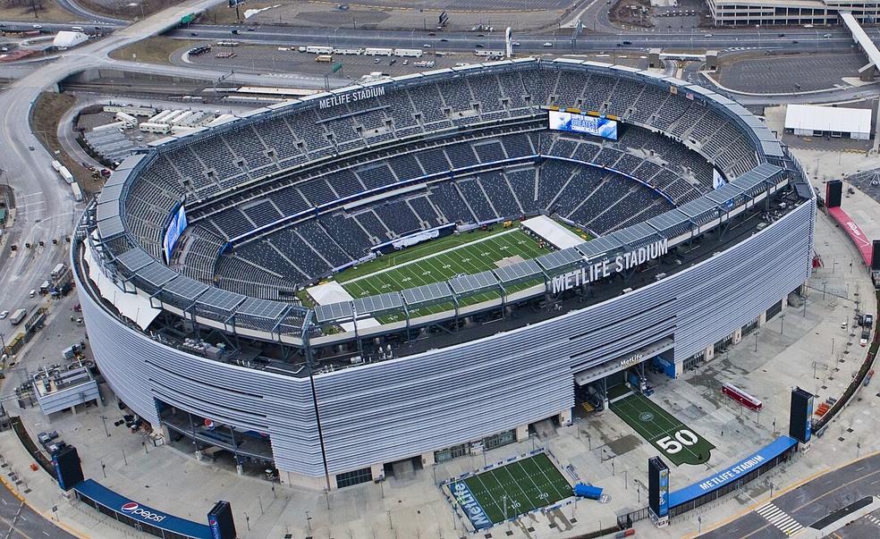 Metlife Stadium, palco da final da Copa do Mundo de 2026. — Foto: Reprodução/Wikimedia Commons