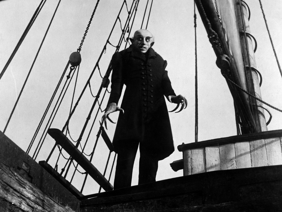 Cena de "Nosferatu", de 1922. — Foto: Reprodução
